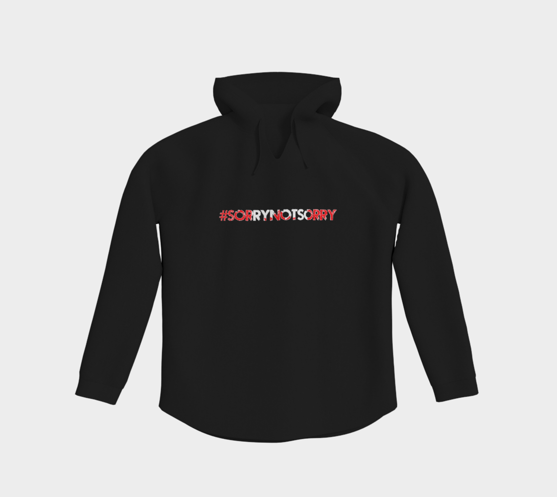 MADETHEMAP #SORRYNOTSORRY Slack Pullover Hoodie