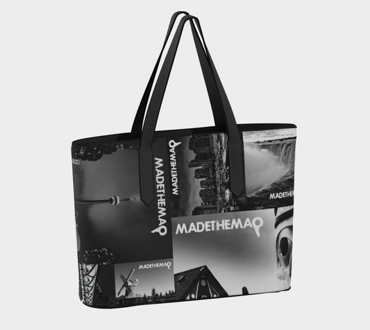 MADETHEMAP Family Album Vegan Leather Tote Bag