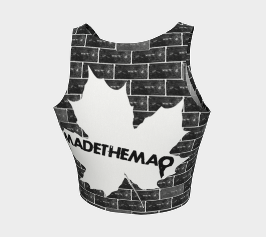 MTM MAPLEMAFIA BrickWall Performance Crop Top