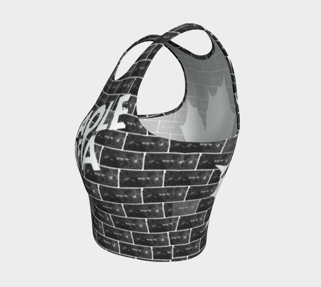 MTM MAPLEMAFIA BrickWall Performance Crop Top