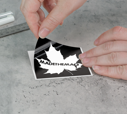 MADETHEMAP Mono Leaf Sticker