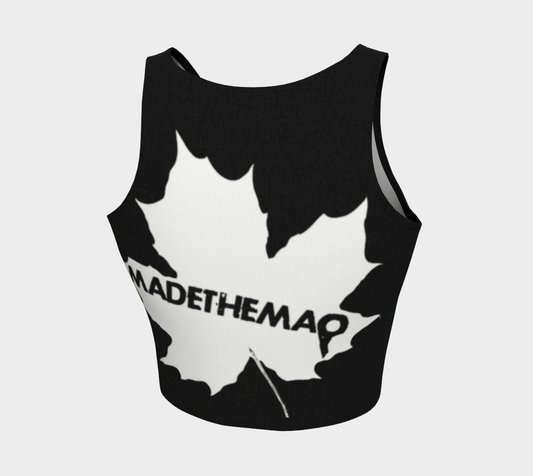 MTM MAPLEMAFIA BLACKOUT Athletic Crop Top Performance