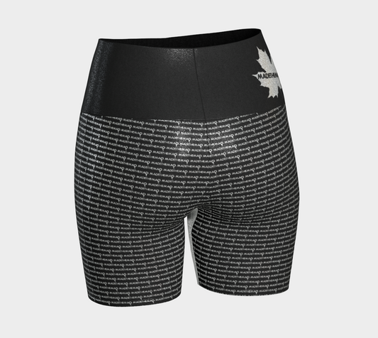 MADETHEMAP Logo Repeat Yoga Shorts