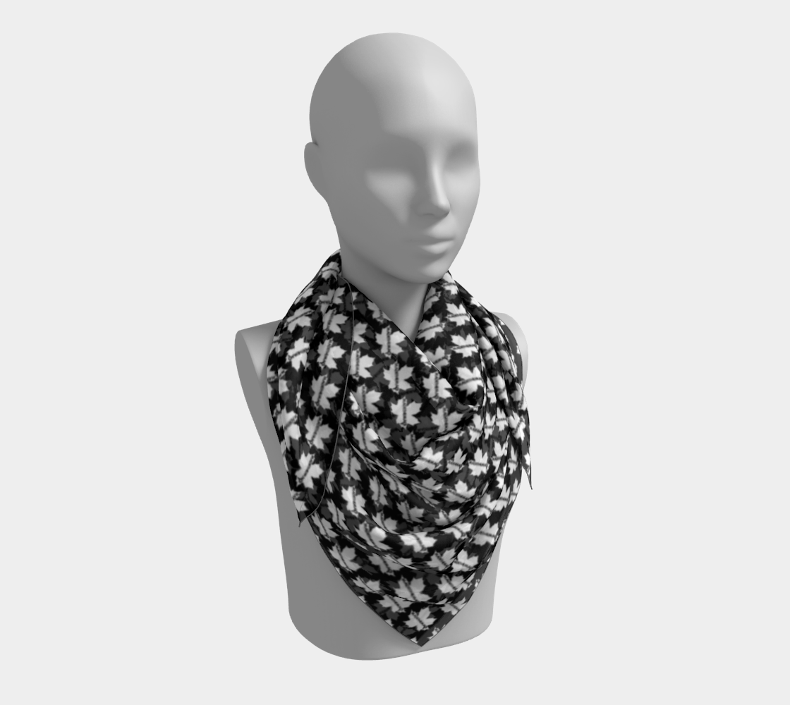 MADETHEMAP Square Scarf Logo Repeat