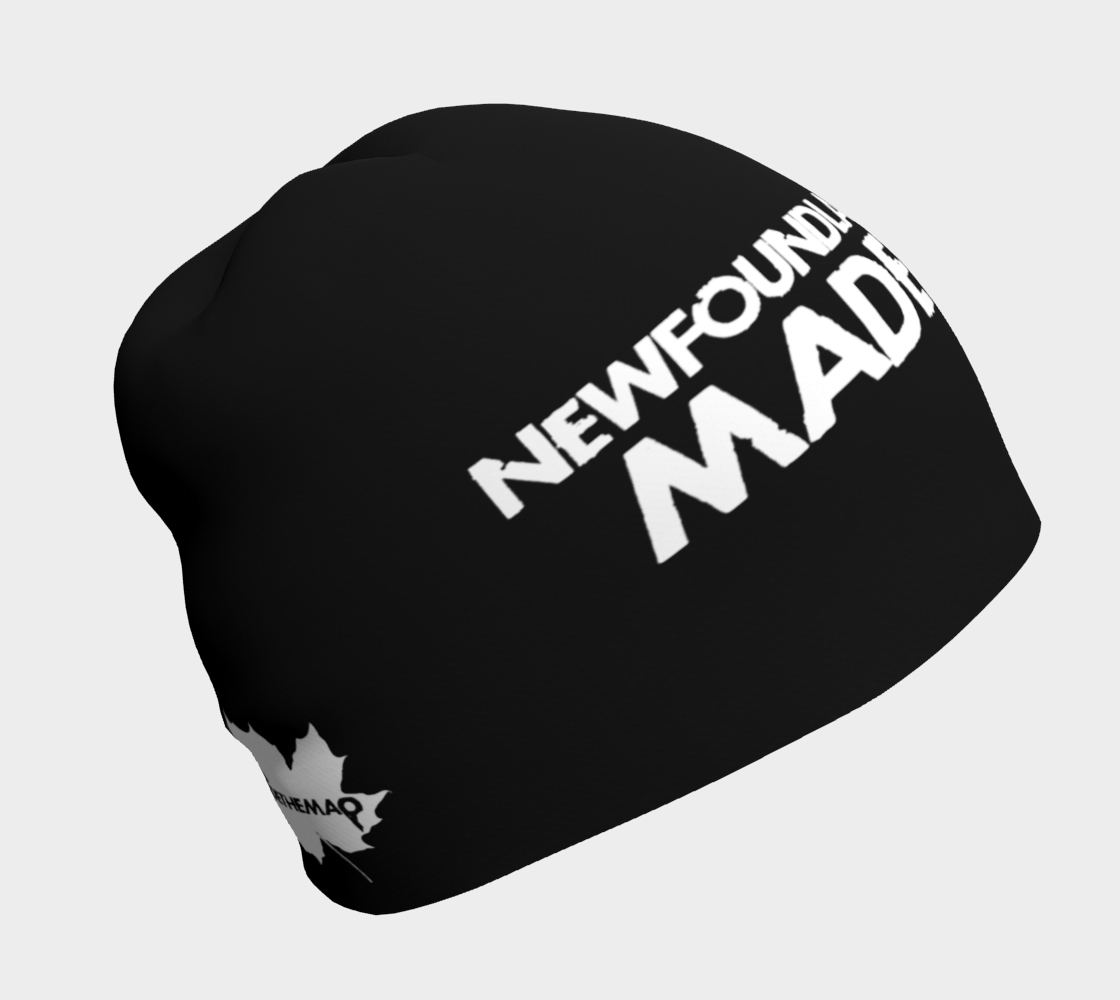 NEWFOUNDLAND AND LABRADOR MADETHEMAP Beanie
