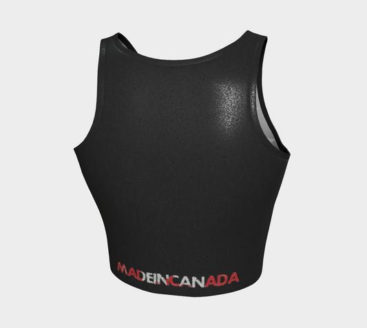 MADETHEMAP MIC GLITTER Athletic Performance Crop Top