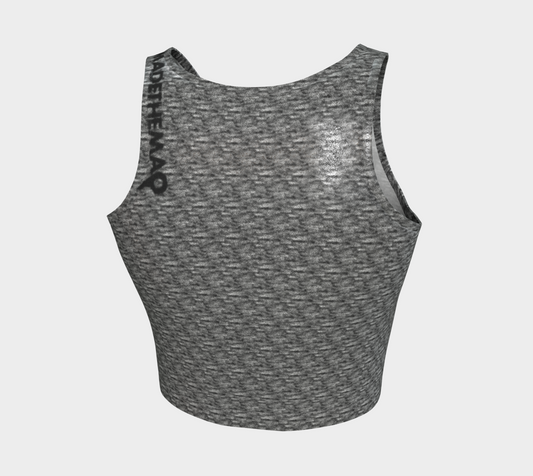 MADETHEMAP METALSHOW Athletic Glitter Crop Top