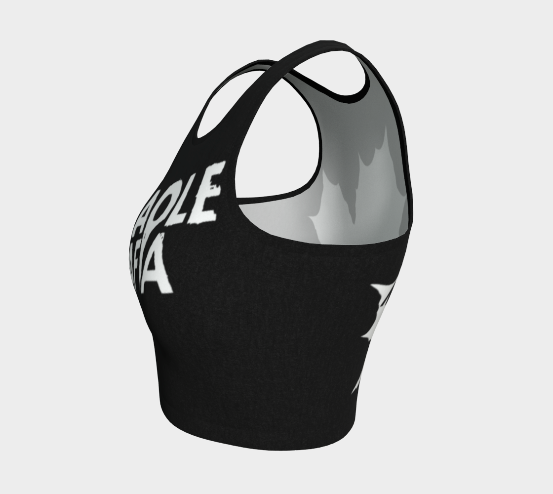 MTM MAPLEMAFIA BLACKOUT Athletic Crop Top Performance