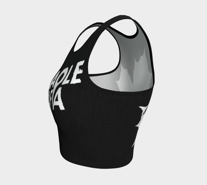 MTM MAPLEMAFIA BLACKOUT Athletic Crop Top Performance