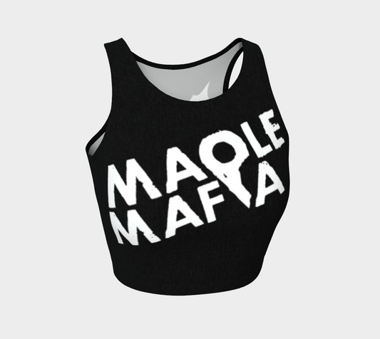 MTM MAPLEMAFIA BLACKOUT Athletic Crop Top Performance