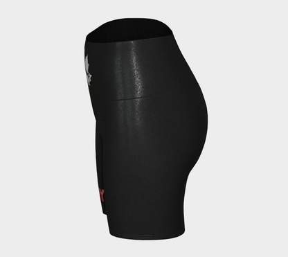 MADETHEMAP #SORRYNOTSORRY Leaf Logo Yoga Shorts