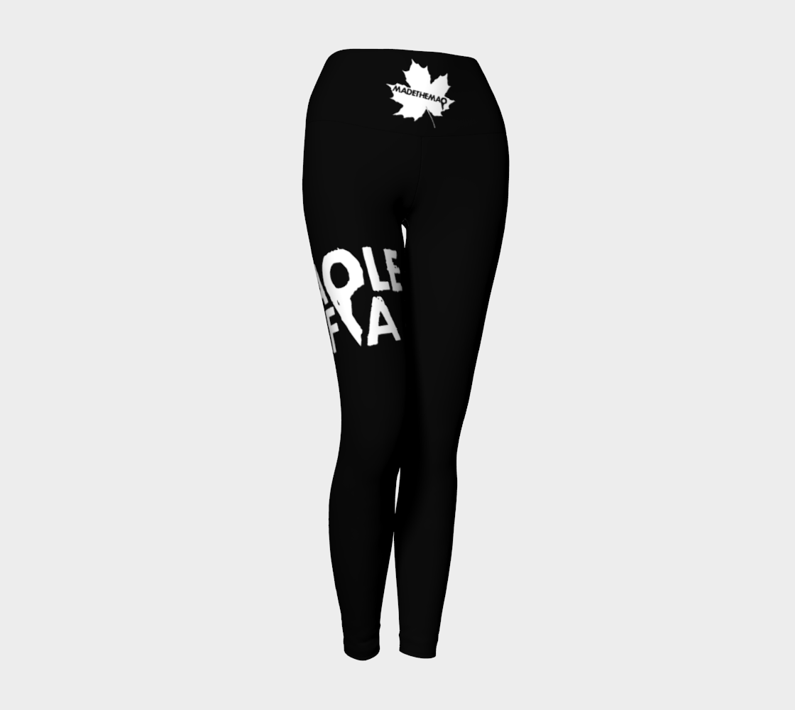 MTM MAPLEMAFIA BLACKOUT Yoga Leggings