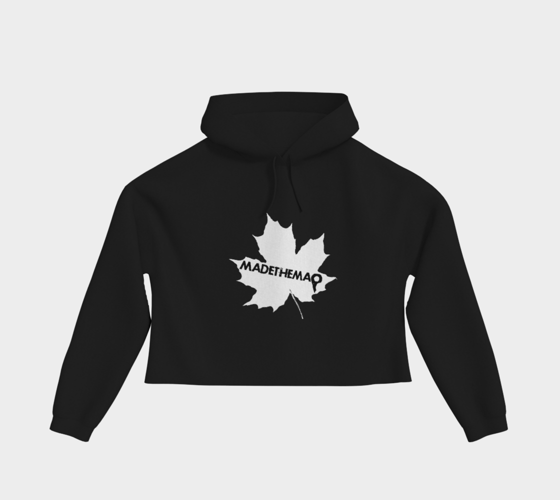 MADETHEMAP OurDefinition Cropped Pullover Hoodie Women