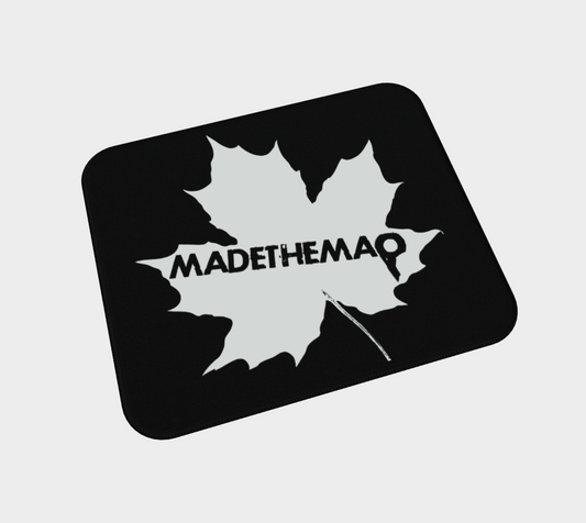 MADETHEMAP Mono Leaf Mouse Pad