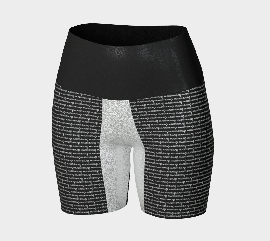 MADETHEMAP Logo Repeat Yoga Shorts