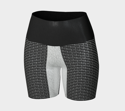 MADETHEMAP Logo Repeat Yoga Shorts
