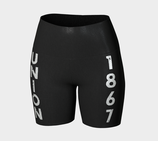 MADETHEMAP UNION1867 Glitter Yoga Shorts
