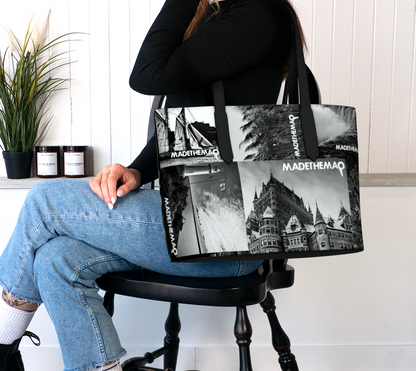 MADETHEMAP Family Album Vegan Leather Tote Bag