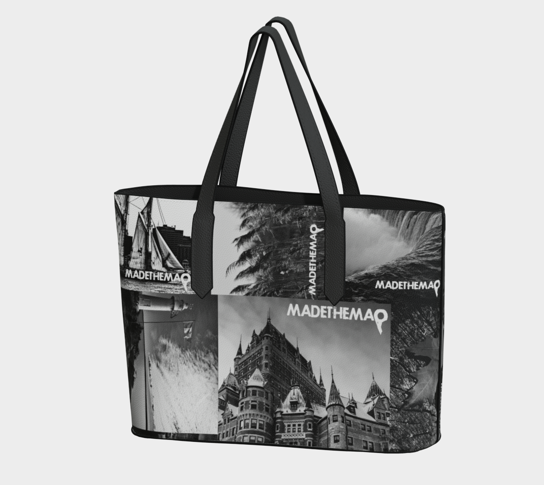 MADETHEMAP Family Album Vegan Leather Tote Bag